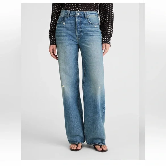 Madewell The Tall Low-Slung Baggy Jean women’s size 30T 30 tall NWT - Picture 2 of 5